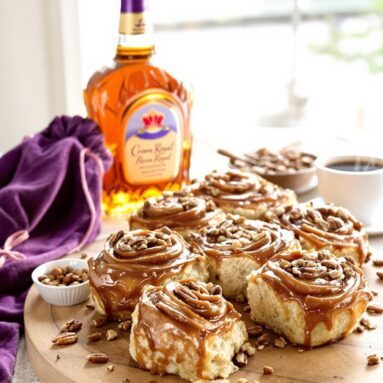 Crown Royal Pecan Sticky Buns