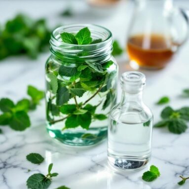 Jolly Peppermint Schnapps Infusion With Dark Chocolate