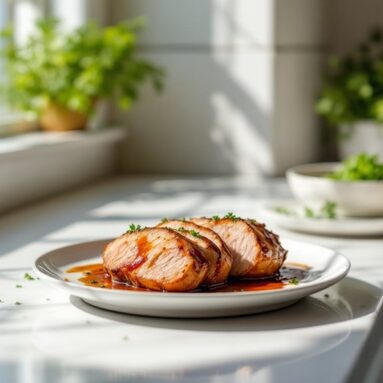 Romantic Meals: Port Glazed Pork Tenderloin