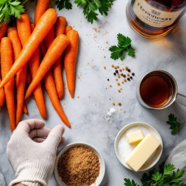 Maker’s Mark Bourbon Glazed Carrots