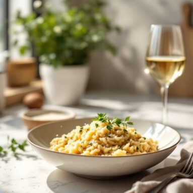 Dinner Date Recipes With Prosecco Risotto