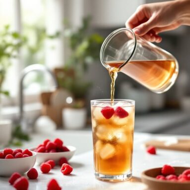 How to Craft a Sweet and Tangy Raspberry Iced Tea