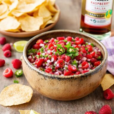 Bacardi Raspberry Salsa for Chips