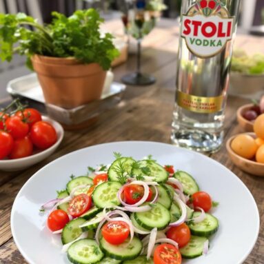 Stoli Vodka Cucumber Salad