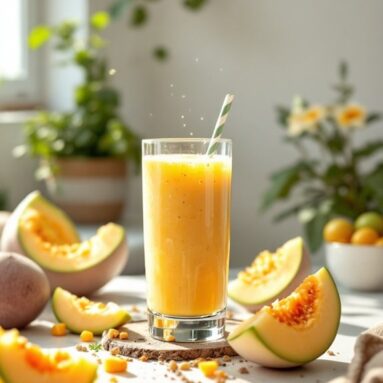 How to Prepare a Light and Fruity Melon Smoothie