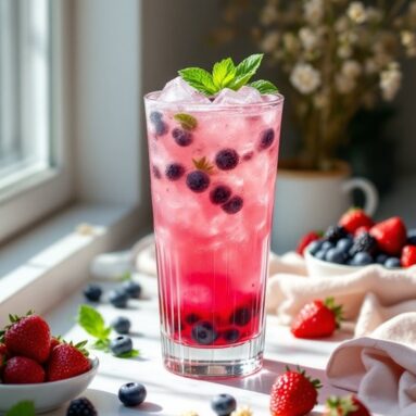 Summer Berry Refresher Beverage À La Starbucks