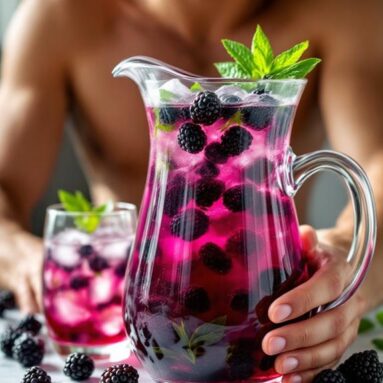 Fruity Blackberry Mint Tea Infusion for Summer