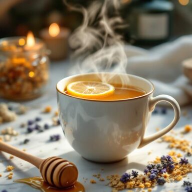 Herbal Christmas Eve Chamomile Infusion for Sleep