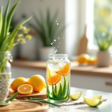 How to Make a Revitalizing Aloe Vera Drink
