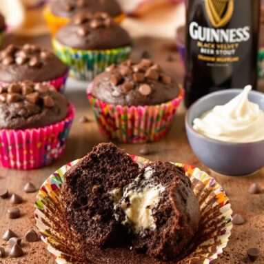 Black Velvet Beer Muffins