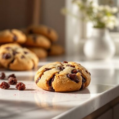 Valentine’s Day Box Cookie With Rum Raisin Filling