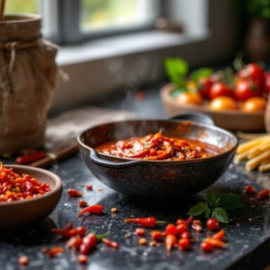 Infusing Sichuan Peppers Into Homemade Sauces