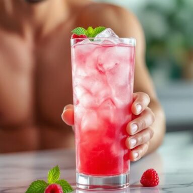 Sierra Mist Silly Seal Surprise (Sierra Mist, Raspberry Puree, Mint)