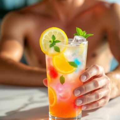 7UP Silly Seagull Swirl (7up, Fruit Punch, Lemon Zest)