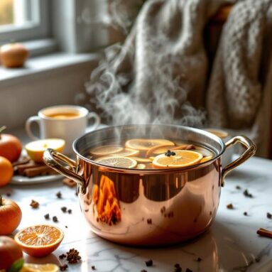 Cinnamon-Clove Mulled Apple Cider Infusion