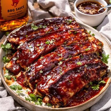 Fireball Whiskey BBQ Sauce for Ribs