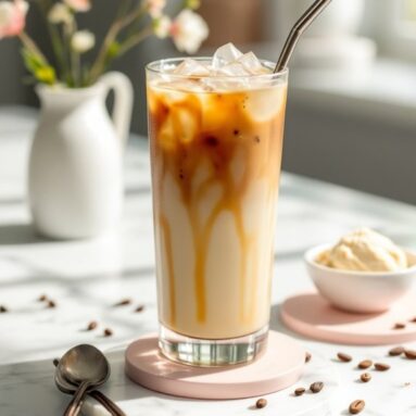 The Perfect Starbucks Iced Vanilla Latte