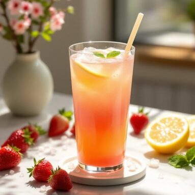 Starbucks Blended Strawberry Lemonade Delight
