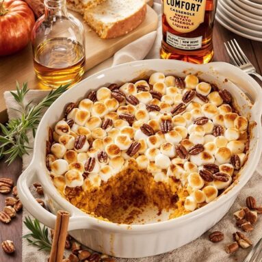 Southern Comfort Sweet Potato Casserole