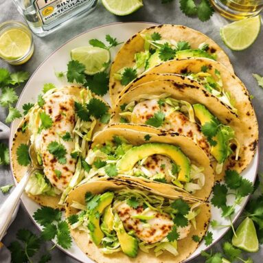 Patron Silver Tequila Fish Tacos