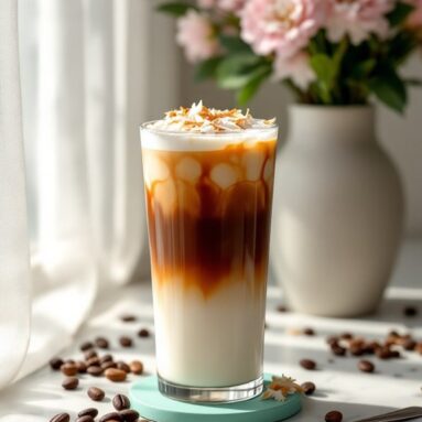Toasted Coconut Cold Brew À La Starbucks