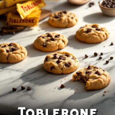 Toblerone Chocolate Chunk Cookies