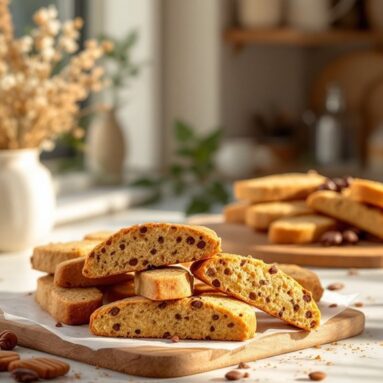 Valentine Treat Ideas To Sell: Amaretto Biscotti