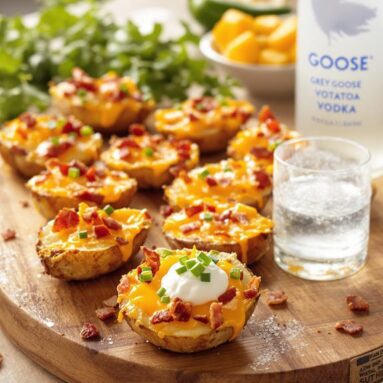 Grey Goose Vodka Potato Skins
