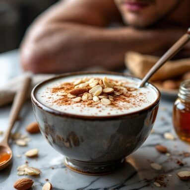 Comforting Nutty Spiced Oatmeal Milk