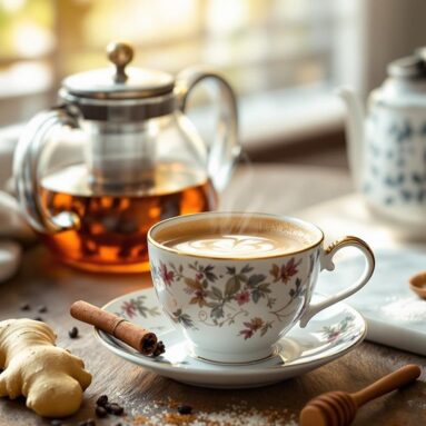 Vanilla Chai Tea Infusion: Warm up With Every Sip!