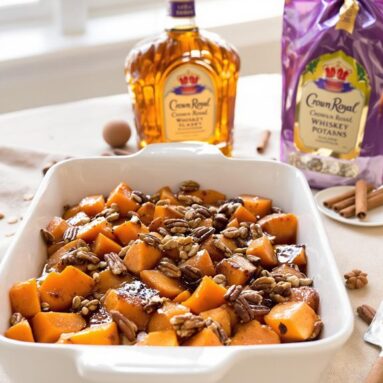 Crown Royal Whiskey Glazed Sweet Potatoes